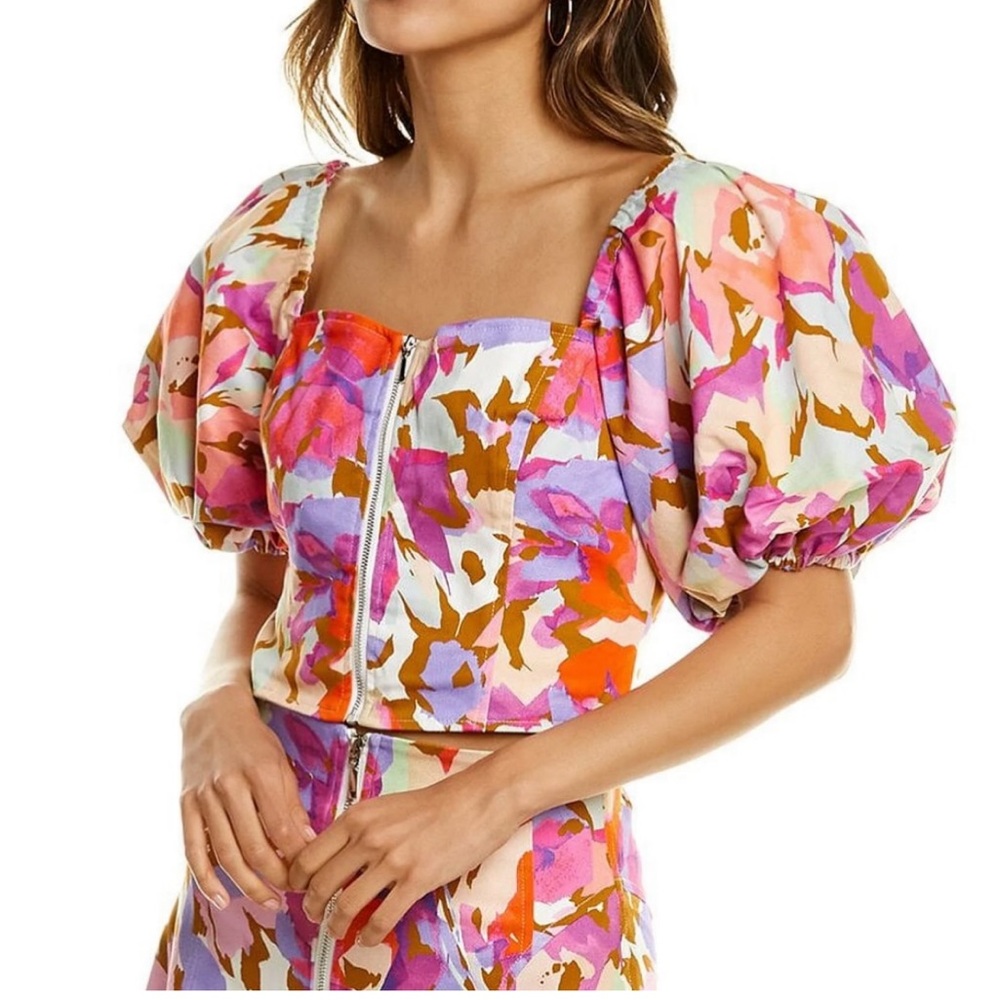 NWT NICHOLAS multicolor top